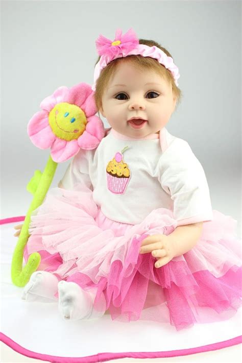 Shipping 55cm 22 Inches Npk Doll Lifelike Newborn Baby Dolls For Girl