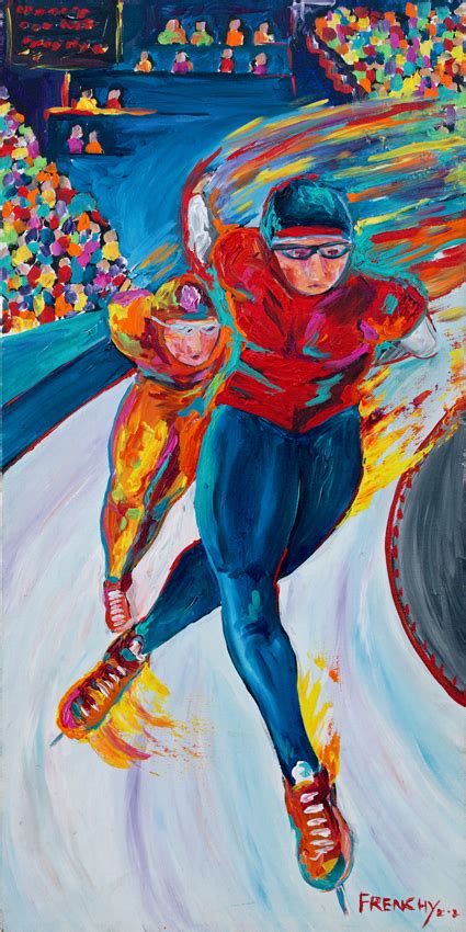 Olympic Action Paintings By Frenchy Official Website Of Frenchy