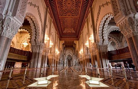 Inside Of Hassan II Mosque Inside Hassan II Mosque Flickr Photo