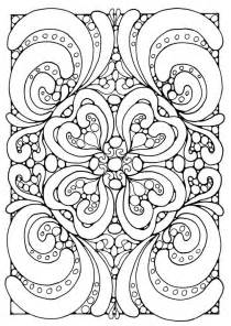 This 3 page micro coloring book includes three unique new free printable pattern coloring pages for adults to enjoy! Hard Coloring Pages for Adults - Best Coloring Pages For Kids