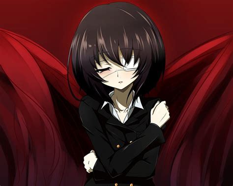 Misaki Mei Red Mei Horror Creepy Anime Gloomy Hot Anime Girl