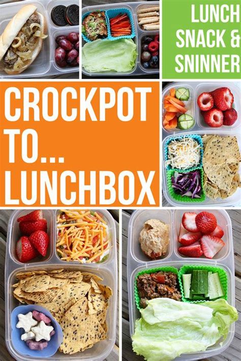 So there's the big list of 25 quick and cheap lunch ideas. Crockpot to Lunchbox ideas from Lunch, Snack and Sninner ...