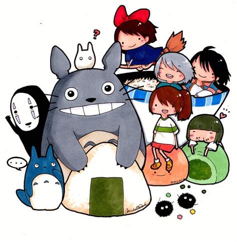 Kawaii Studio Ghibli Characters So Kawaii Studio Ghibli Ghibli