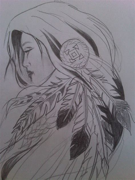 Native American Girl By Krisid On Deviantart