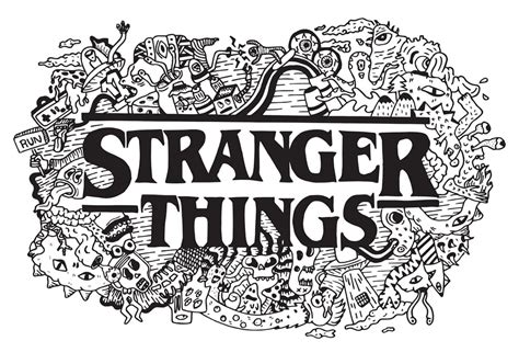 Free Printable Stranger Things Coloring Page Download Print Or Color Online For Free