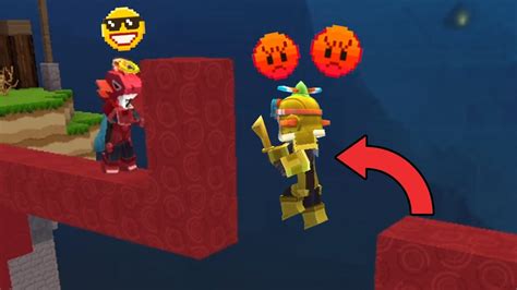 Top 3 Funniest Traps To Troll Noobs In Bedwars Blockman Go Youtube