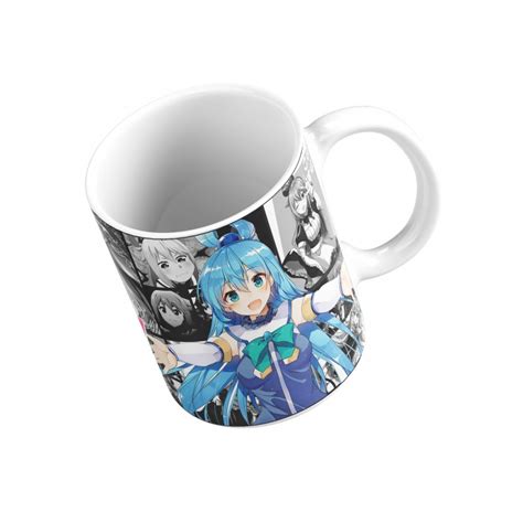 Taza Mug 11oz Konosuba Aqua