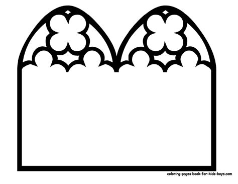 ✓ free for commercial use ✓ high quality images. Church Window Coloring Pages - Coloring Home