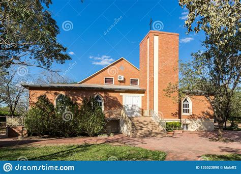 Deutschtum und deutsche kolonien in paraguay. Adonai-Kirche In Filadelfia, In Deutsch-mennonite Kolonie ...