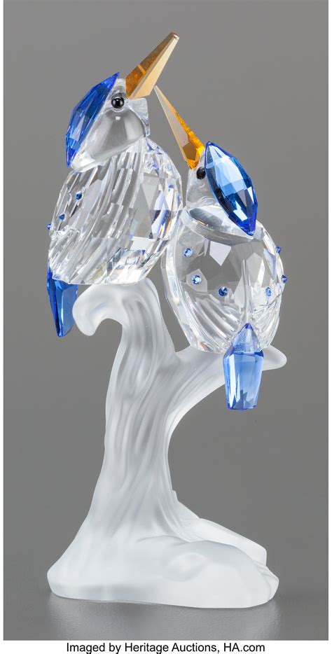 Kompakt Blutung Öffner Swarovski Crystal Bird Figurines Portal