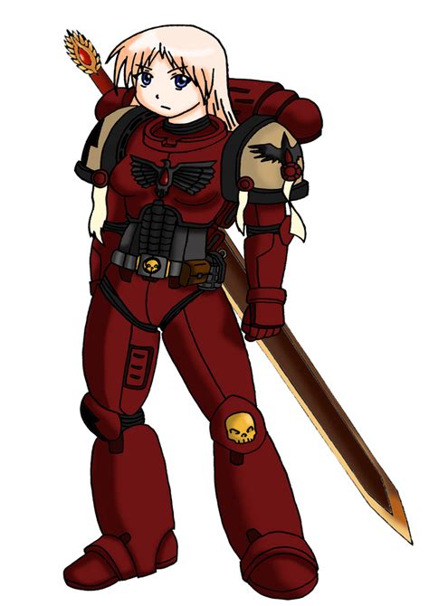 Female Space Marine By Retzan On Deviantart