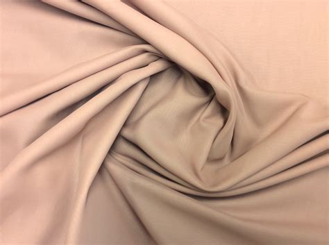 Blush Pink Polyester Chiffon Apparel Sheer Dress Fabric Fm