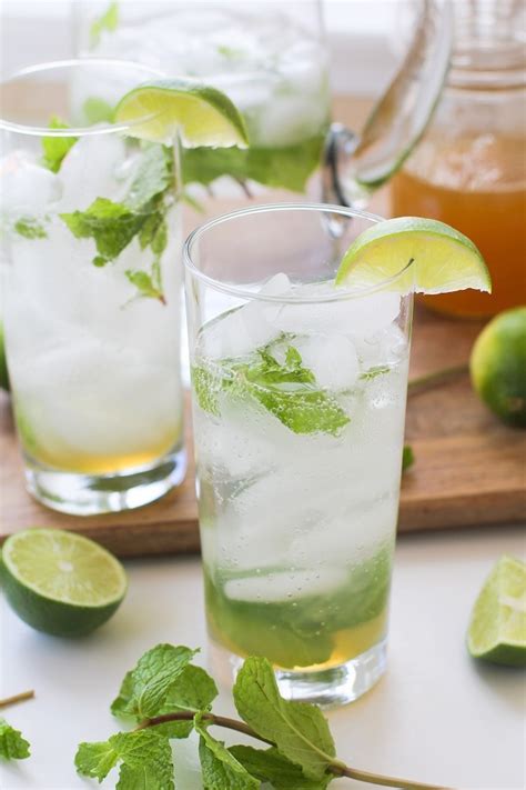 Honey Mint Mojitos The Roasted Root