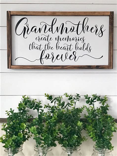 Great for birthdays, christmas, mother's day, or just because! Grandmothers create memories that the heart hold forever ...