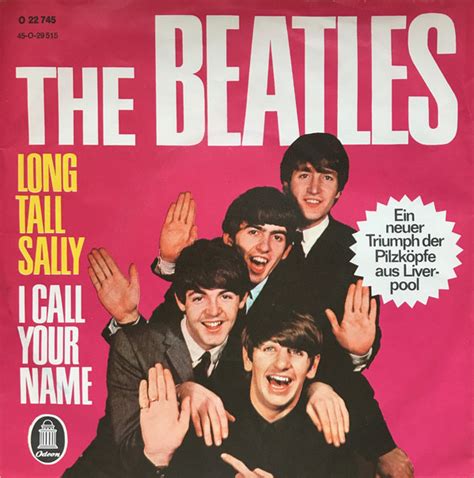 The Beatles Long Tall Sally I Call Your Name Vinyl Discogs