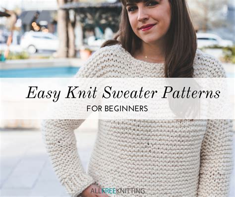 30 Easy Knit Sweater Patterns