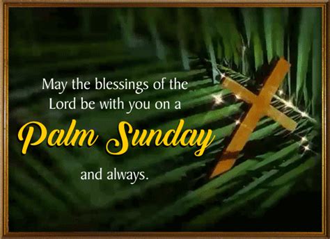 Fill us with your spirit, that we may share of the good you have given us and come to the help of all in need, through jesus christ, our redeemer and lord. The Blessings Of The Lord. Free Palm Sunday eCards ...