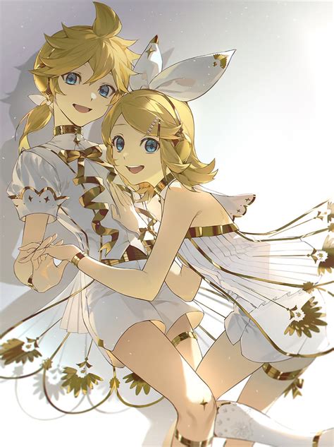 Kagamine Rin Kagamine Len Gramophone Rin And Gramophone Len