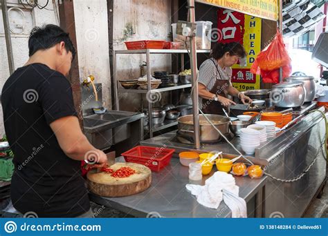 The streets of kuala lumpur are laden with colorful hawker stalls and the aromatic smells of delicious food constantly drift towards you. Chinese Street Food In Kuala Lumpur Editorial Stock Image ...