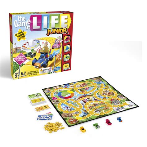 El sistema prosigue la regla de factores. Juego Life Hasbro Reglas / Game of Life-Hasbro Gaming El Juego de la Vida Junior ...