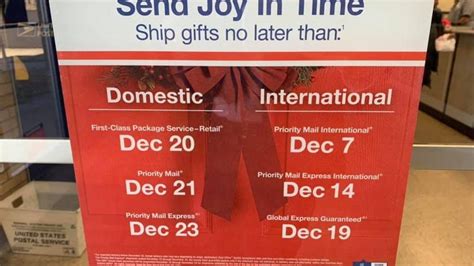 Holiday Shipping Deadlines For Amazon Fedex Ups And Usps Ktul