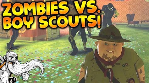 Dead Block Gameplay Zombies Vs Boy Scouts Story