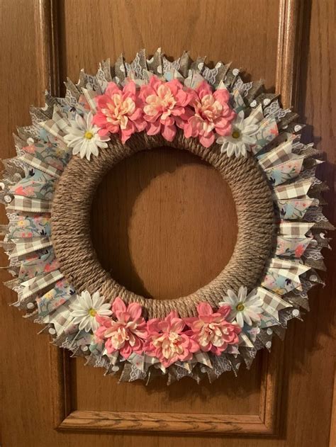 DIY Spring Wreath With Nautical Flair