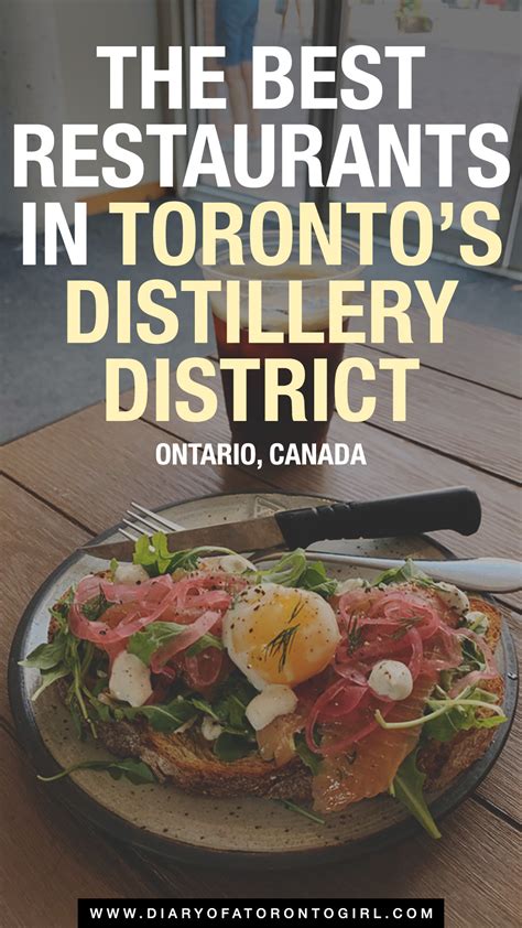 10 Best Restaurants in the Distillery District Toronto to Visit