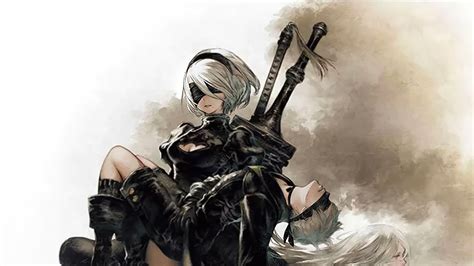Nier Automata Cover Art Wallpaper Cat With Monocle