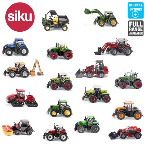 Siku Miniature Scale 132 Diecast Model Farming Farm Tractors Toys 3
