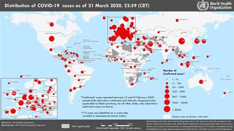 Coronavirus counter with new cases, deaths, and number of tests per 1 million population. COVID-19 World Map: 292,142 Confirmed Cases; 183 Countries ...
