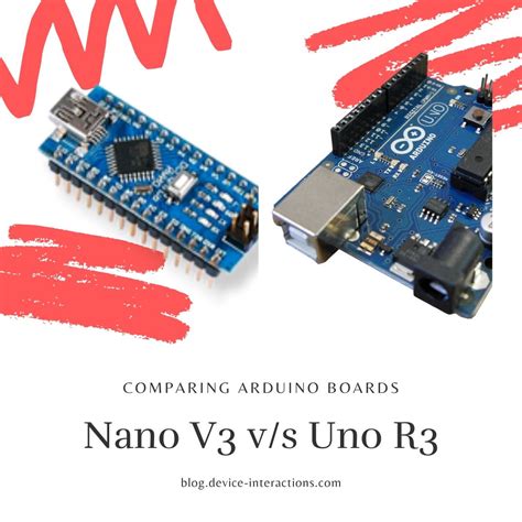Arduino Nano Vs Arduino Uno Whats The Difference
