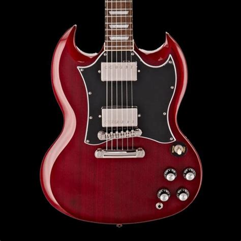 Epiphone Sg Standard Electric Guitar Heritage Cherry Sound Affects