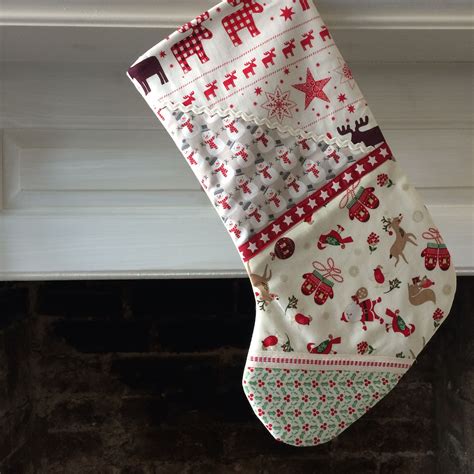 Christmas stocking handmade by aliceemilyrose.etsy.com | Christmas