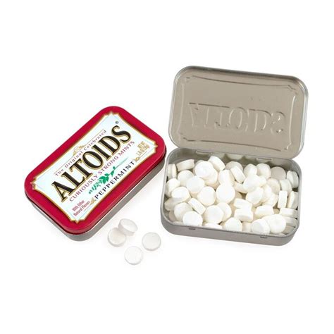 Altoids Altoids Peppermint Mints 176 Oz 12 In The Snacks And Candy