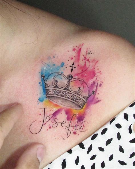 Lúcio Prado on Instagram Tatuagem coroa com o nome da mãe na