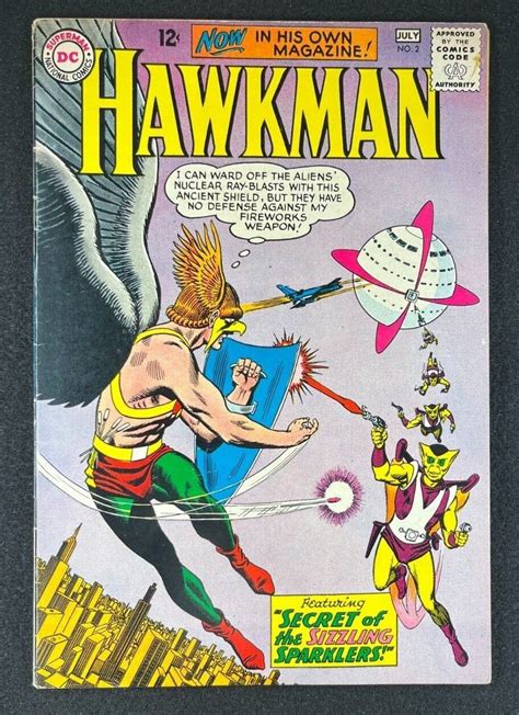 Hawkman 1964 2 Fnvf 70 Murphy Anderson Cover And Art