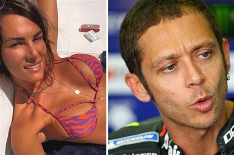 Valentino Rossis Girlfriend Shows Brilliant Support For Motogp Ace In