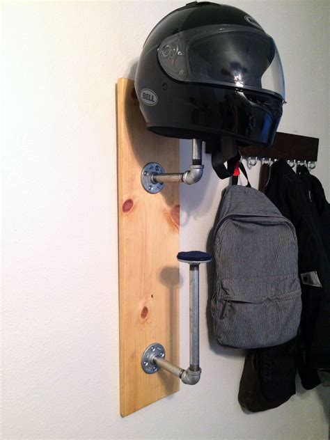 Helmet Rack Wall Mount Display And Storage Rack With Mounting Screws