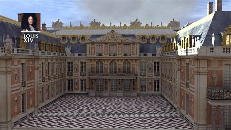 Reconstitution 3d Construction Du Château De Versailles Jusquà La