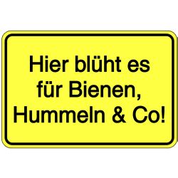 Watch or look or mind (brit) out! Bienen-Schilder kaufen: "Bienenstand", "Vorsicht Bienen" | SETON