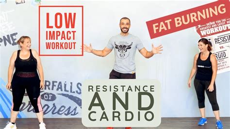 Low Impact Cardio And Resistance Workout For Beginners Fat Burning Facts