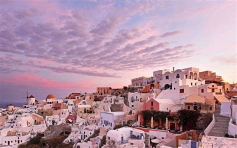 11 Stunning Photos Of Sunsets In Santorini Travel Leisure