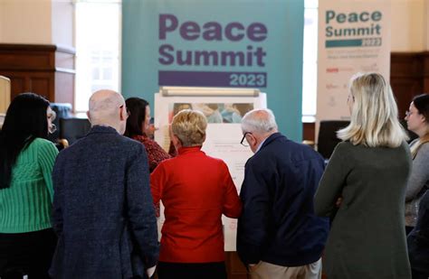 Launch Of The Peace Summit 2023 Report A Call To Action The John