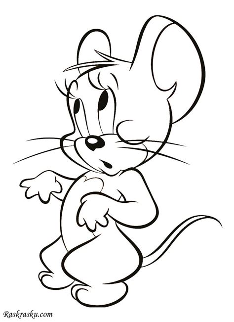 The Tom And Jerry Coloring Pages 🖌 To Print And Color Page 2