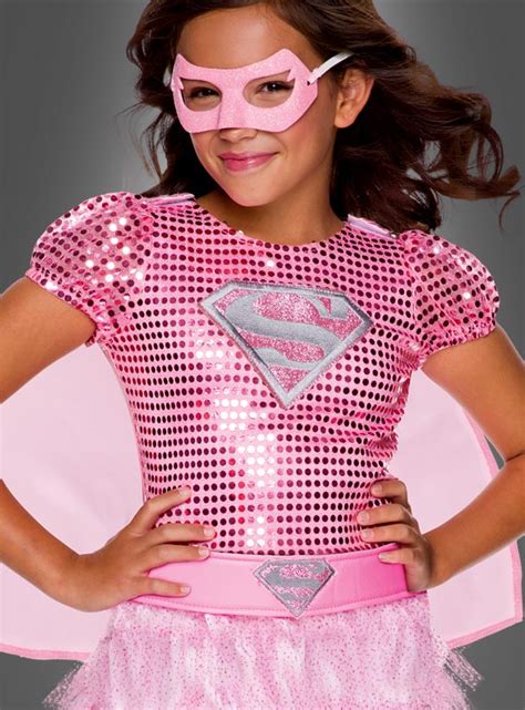 Pink Supergirl Dress ♥ At Kostümpalastde