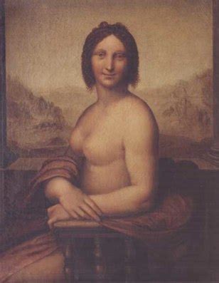 Nude Mona Lisa Like Painting Surfaces Technology Science Science