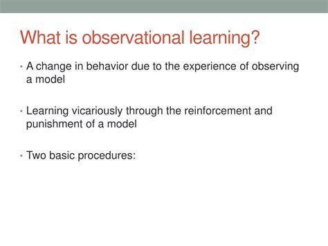 Ppt Observational Learning Powerpoint Presentation Free Download