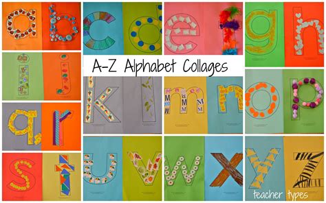 Alphabet Collages Teacher Types