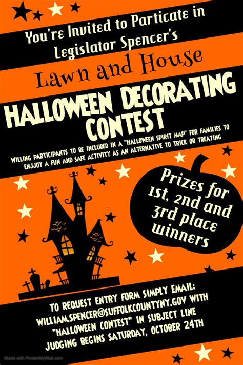 Legislator Launches Lawn And House Halloween Decorating Contest